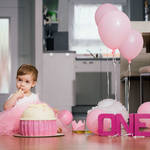 Cake Smash Fotoshooting zum 1. Geburtstag